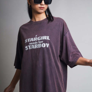 A Stargirl Needs Her Starboy Oversized T shirt 4