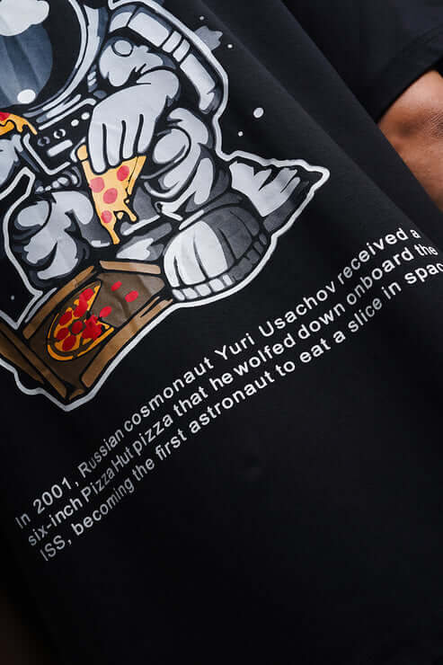 Astronaut Oversized T shirt Black 5