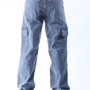 Brain wash grey cargo jeans 3 (1)