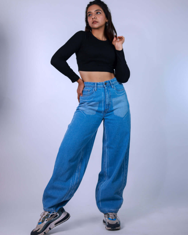 Laser Rush women baggy jeans 1 (1)