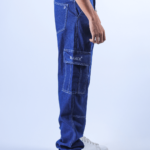 Midnight serenade dark indigo cargo jeans 2 (1)