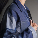 Ripped Blue Denim Jacket 14