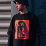 Relaxed Fit Black T shirt 4 (1)