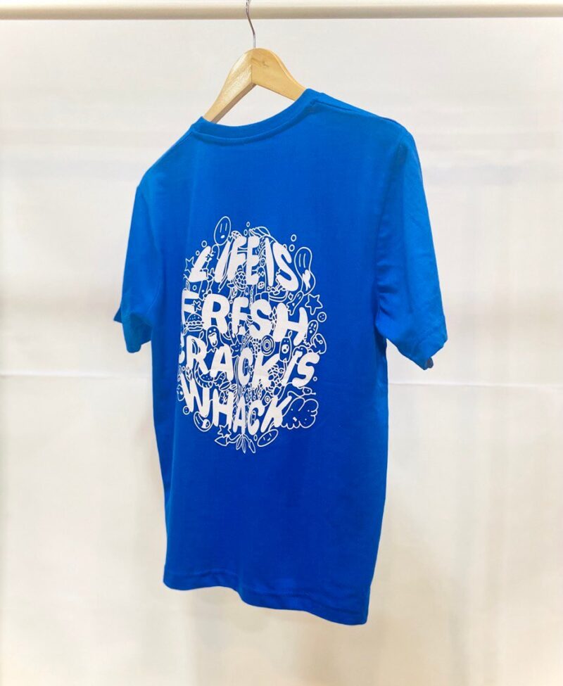 Relaxed Fit Blue T shirt 2