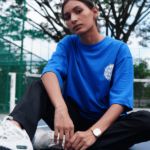 Relaxed Fit Blue T shirt 4