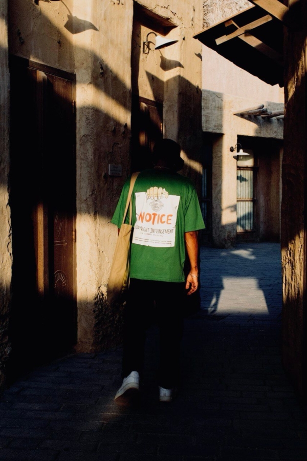 Relaxed Fit Green T shirt 1