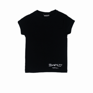 Black Crop Tee