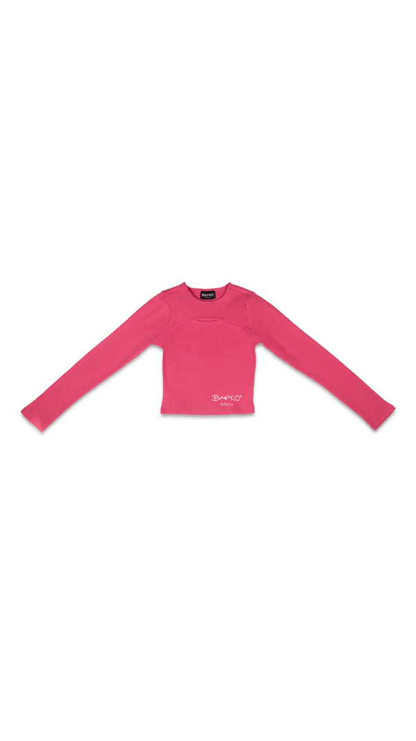 PINK CROP TEE (1)