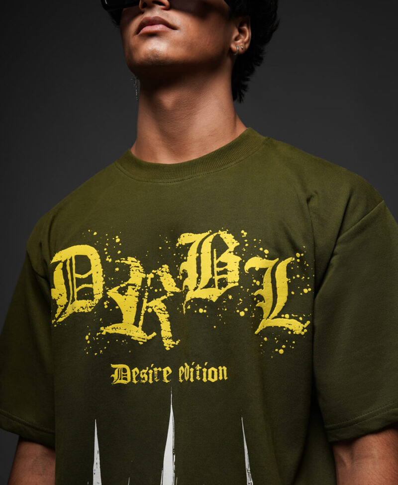 SHADOWS OLIVE TEE 11