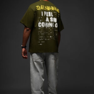 SHADOWS OLIVE TEE 13