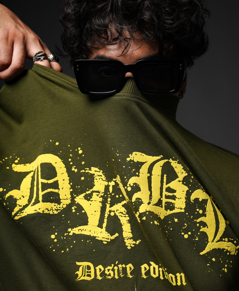 SHADOWS OLIVE TEE 17