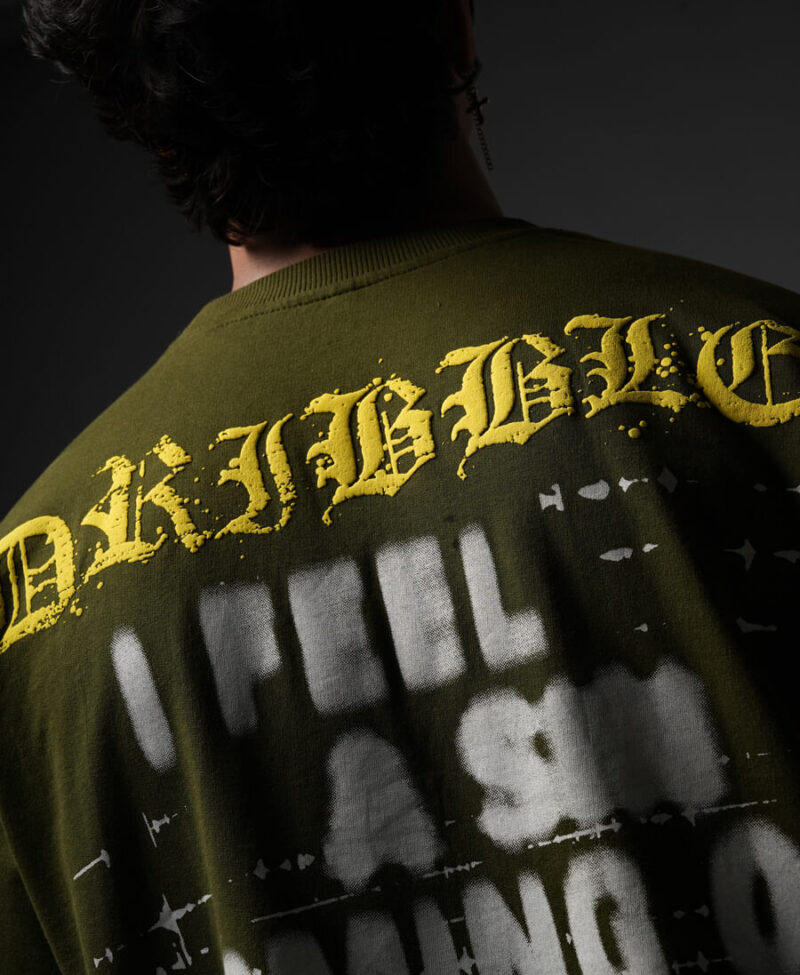 SHADOWS OLIVE TEE 3