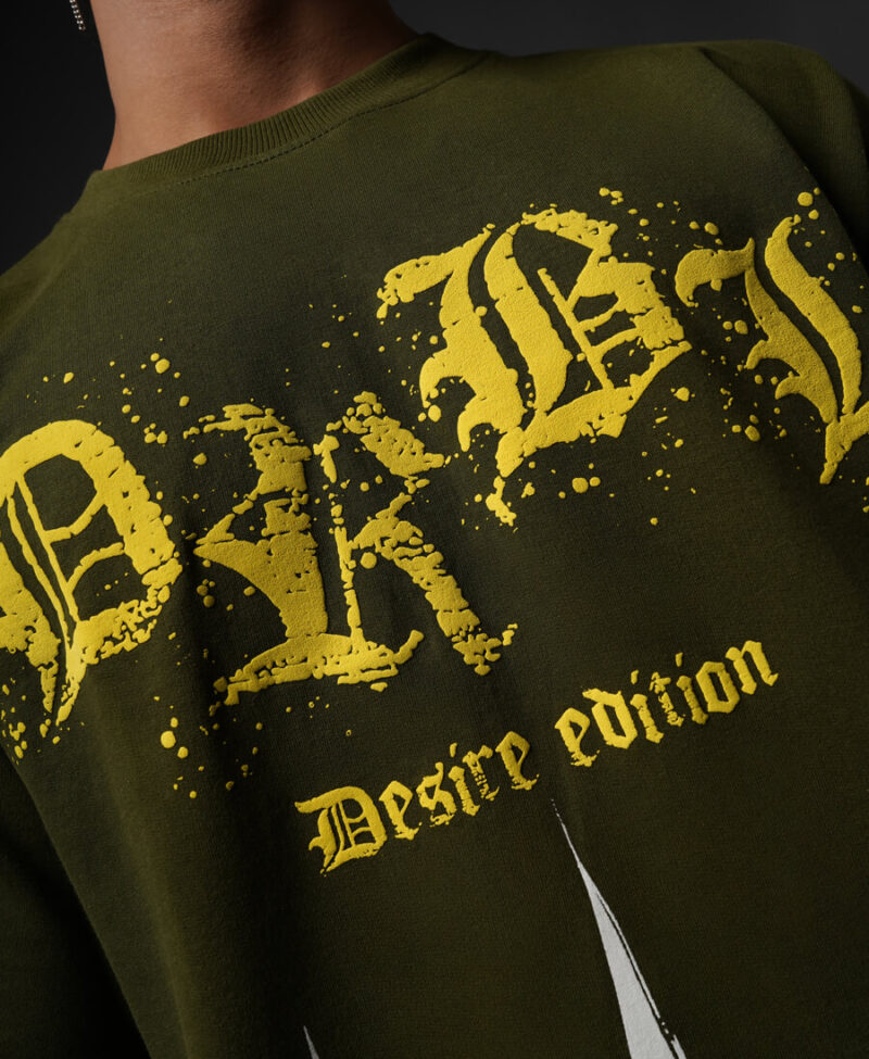 SHADOWS OLIVE TEE 4