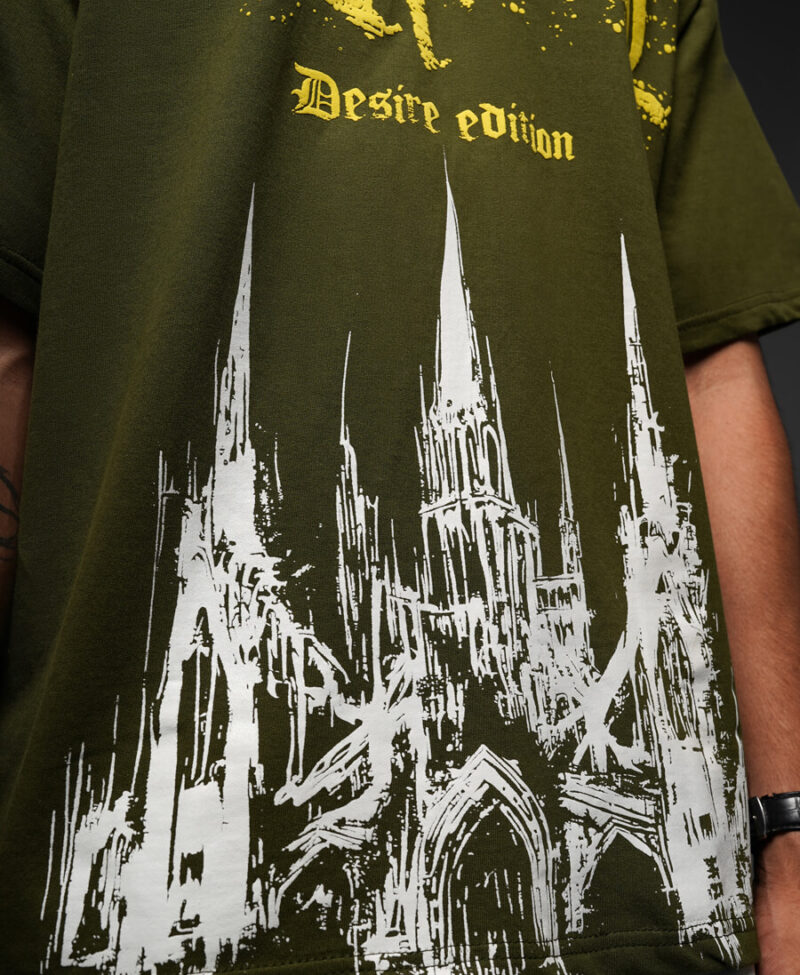 SHADOWS OLIVE TEE 9